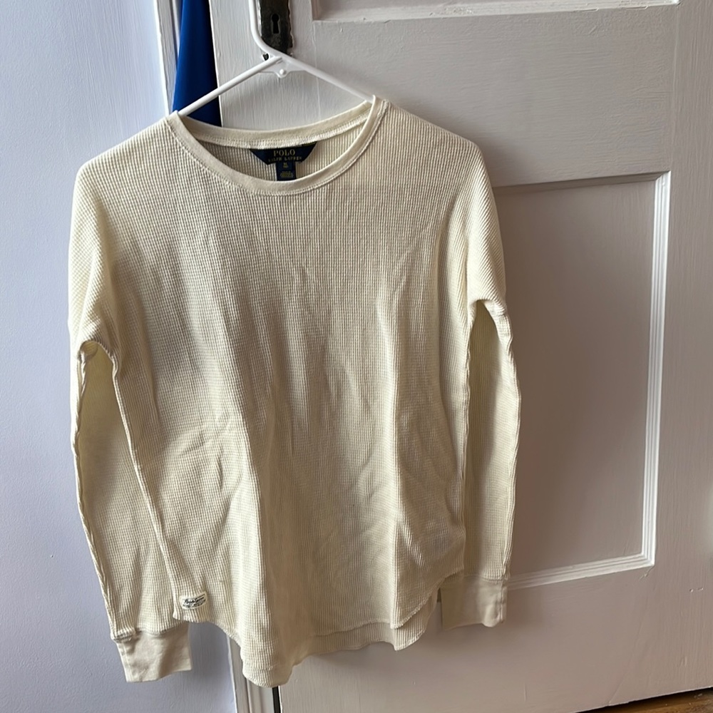 Polo Ralph Lauren waffle knit long sleeve shirt